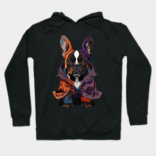 Frenchie Halloween Coat Hoodie